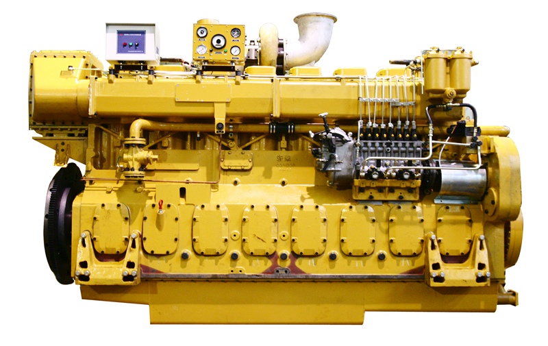 Motor diésel marino serie 8190