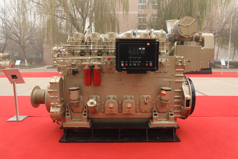 Motor diésel marino serie S6200