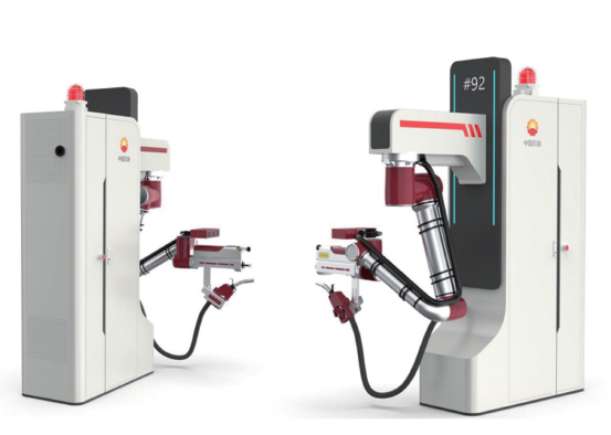 Robot dispensador de combustible