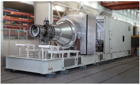 Energía distribuida (turbina de gas)