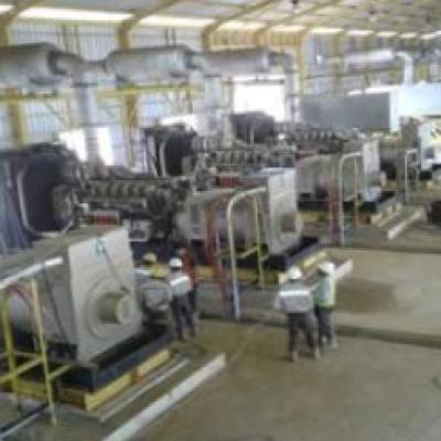 Grupos electrógenos diésel de 10 × 1,5 MW de Indonesia