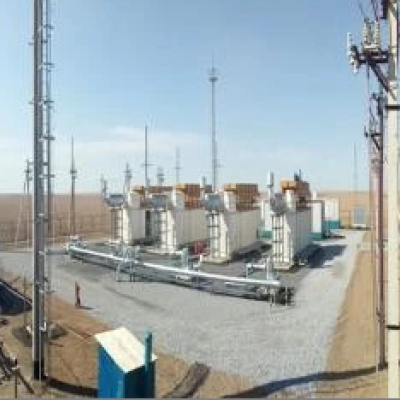 Central eléctrica de gas asociada de Kazajstán