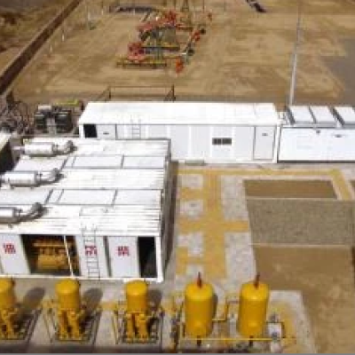 Central eléctrica de gas asociada de Kazajstán