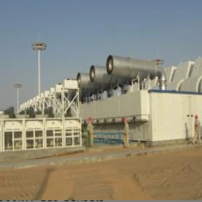 Grupos electrógenos a gas Niger de 6 × 1,2 MW + 1 grupo electrógeno diésel de 800 kW