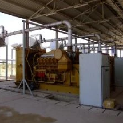 Grupos electrógenos diésel Chad 5×1000kW