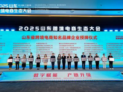 CNPC Jichai recibe el reconocimiento de "Empresa de marca reconocida en comercio electrónico transfronterizo clave de la provincia de Shandong"