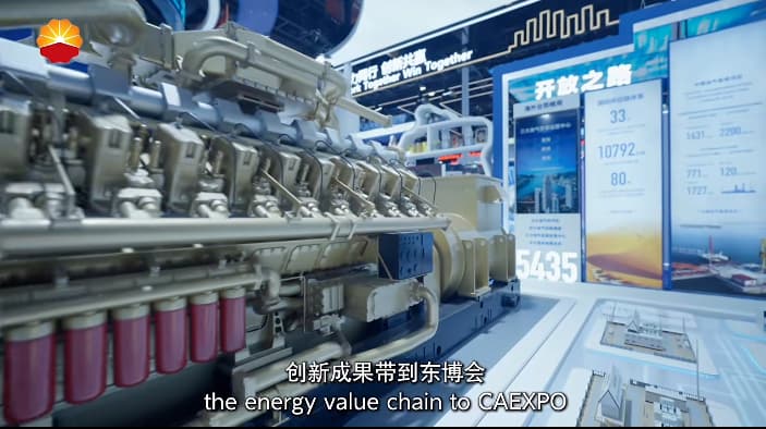 Grupo electrógeno de gas de alta potencia L20V